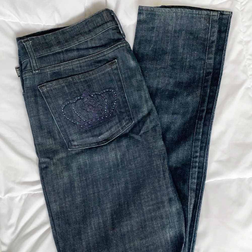 Rock & Republic Dark Blue Skinny Jeans